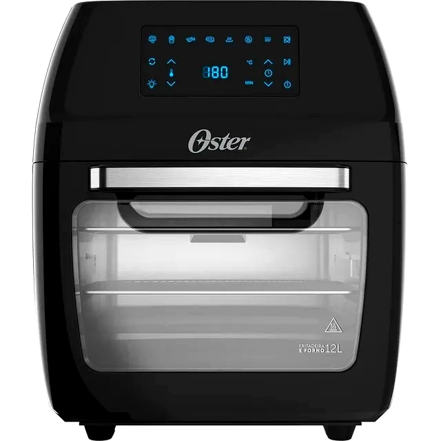 Revisão Air Fryer Oven Oster 12L OFRT780: Automação imbatível para batatas crocantes