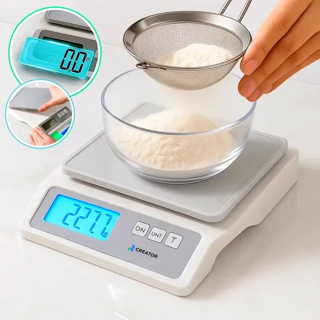 Revisão Balança de Cozinha Creator Brasil 6kg 0,1g: a melhor escolha sem fio para o uso diário