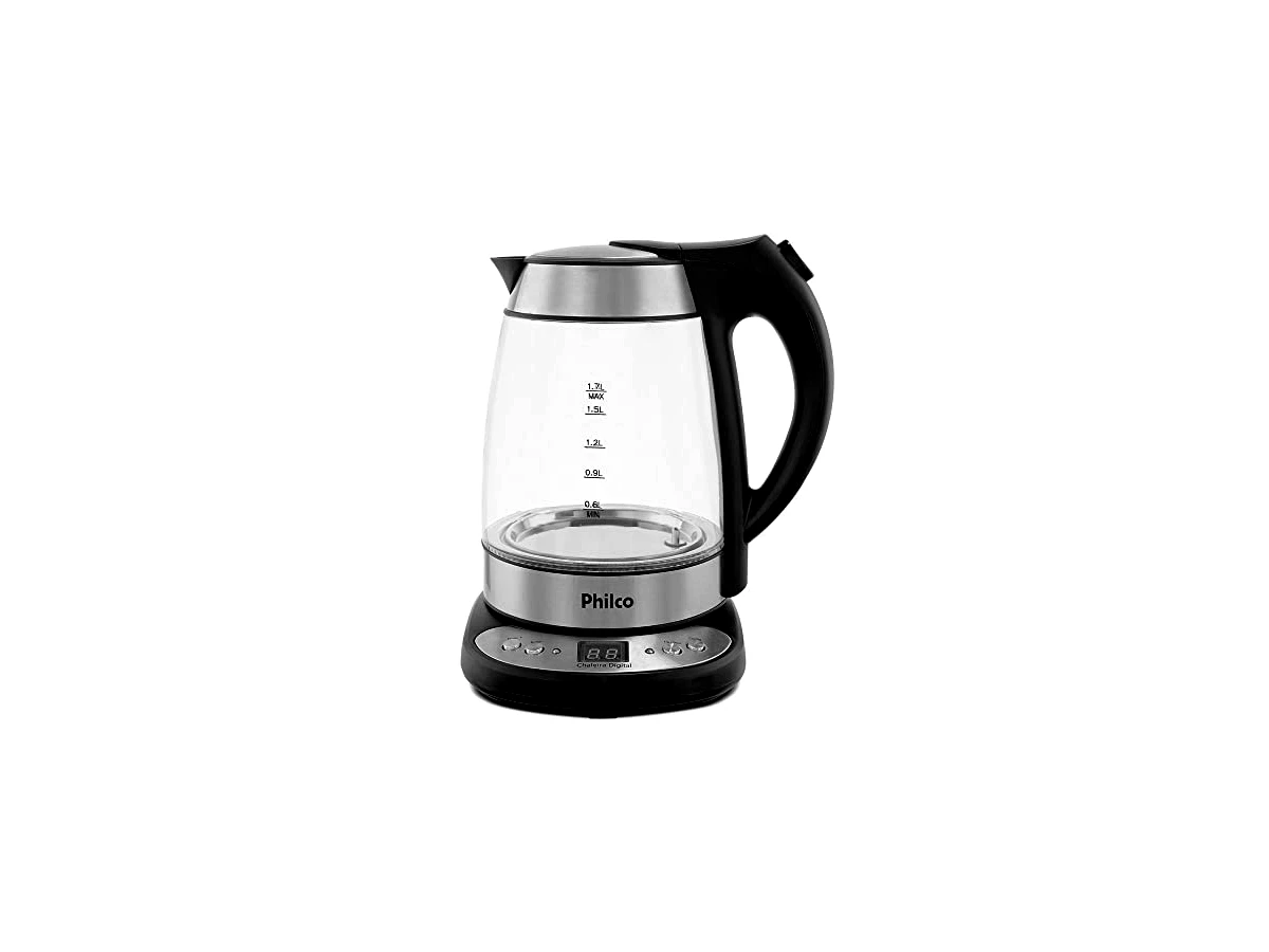 Revisão Chaleira Elétrica Philco Glass Vidro Temperado 1,7 Litros 220V PCE02G: o sabor mais puro para quem exige precisão de temperatura