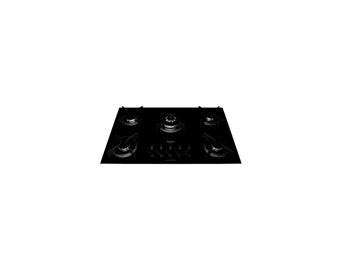 Revisão Cooktop Dako Supreme 5 Bocas Tripla Chama, referência 300001514, preto, bivolt — não confundir com o Supreme 4 bocas 300001513 nem com os fogões de piso Supreme. ([dako.com.br](https://www.dako.com.br/cooktop-5-bocas-preto-com-mesa-de-vidro-e-tripla-chama-supreme-bivolt-dako-eletrodomesticos/p?utm_source=openai)): O rei do custo-benefício com recursos premium