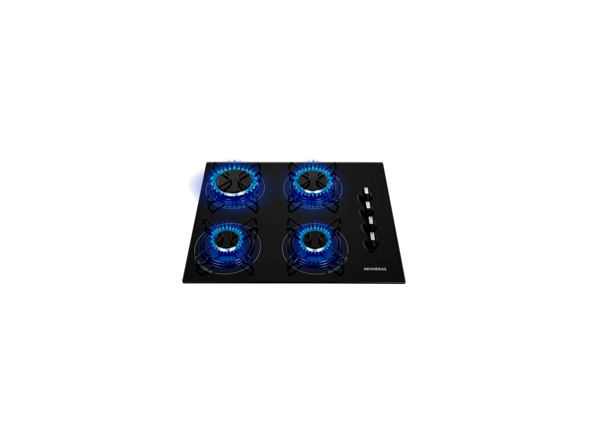 Revisão Mondial CTG-01_BIV — cooktop a gás com 4 bocas, preto/inox, bivolt; não confundir com CTG-02 ou CTG-03: a escolha mais barata para quem usa gás encanado