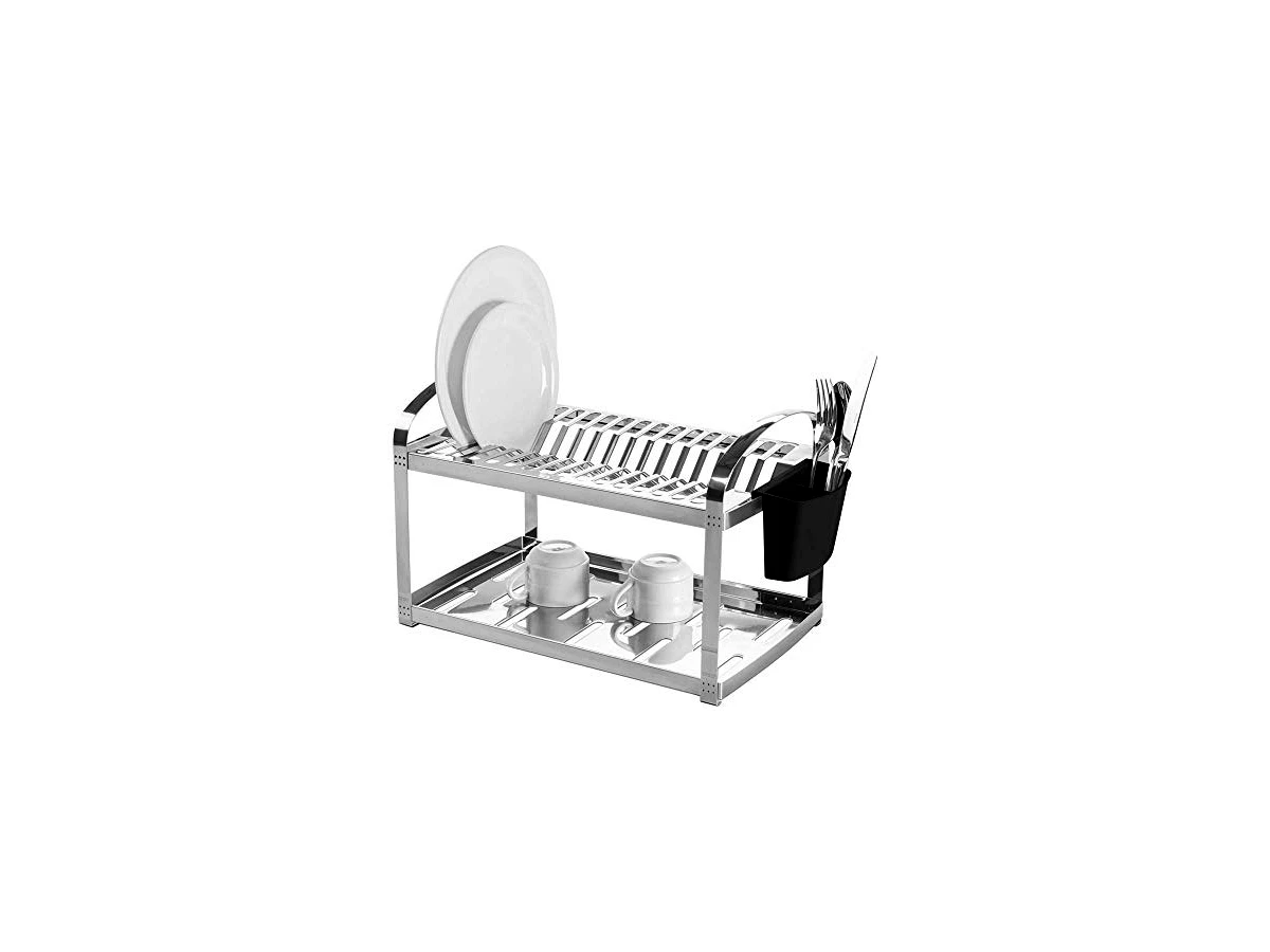Revisão Escorredor de Louças Brinox Suprema 16 Pratos Aço Inox com Dispenser (Ref. 2099/116): estabilidade e inox legítimo que não enferruja
