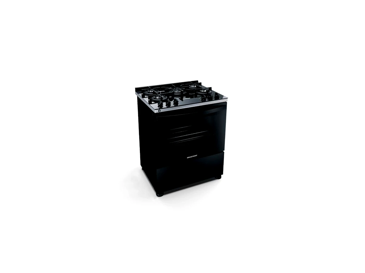 Revisão Fogão Brastemp 5 Bocas Preto Com Mesa de Vidro e Turbo Chama - Modelo BFS5VCE: a melhor escolha para famílias grandes e panelões