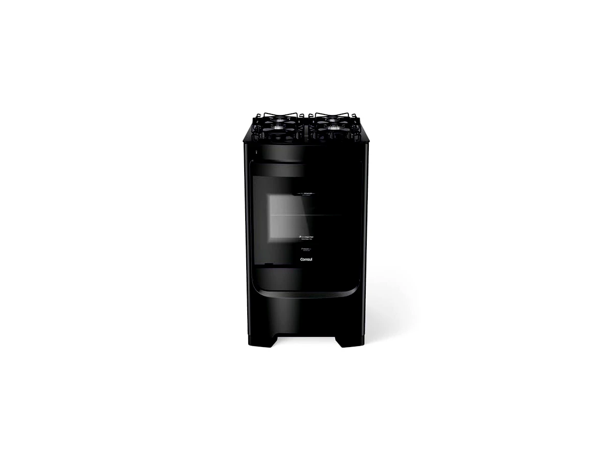 Revisão Fogão Consul 4 Bocas Preto com Mesa de Vidro (CFO4VBE): A rota mais barata para o design de cooktop na sua cozinha