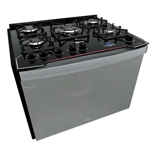 Revisão Fogão de Embutir Dako 5 Bocas Diplomata Grill Style: O gigante da potência para cozinhas planejadas espaçosas