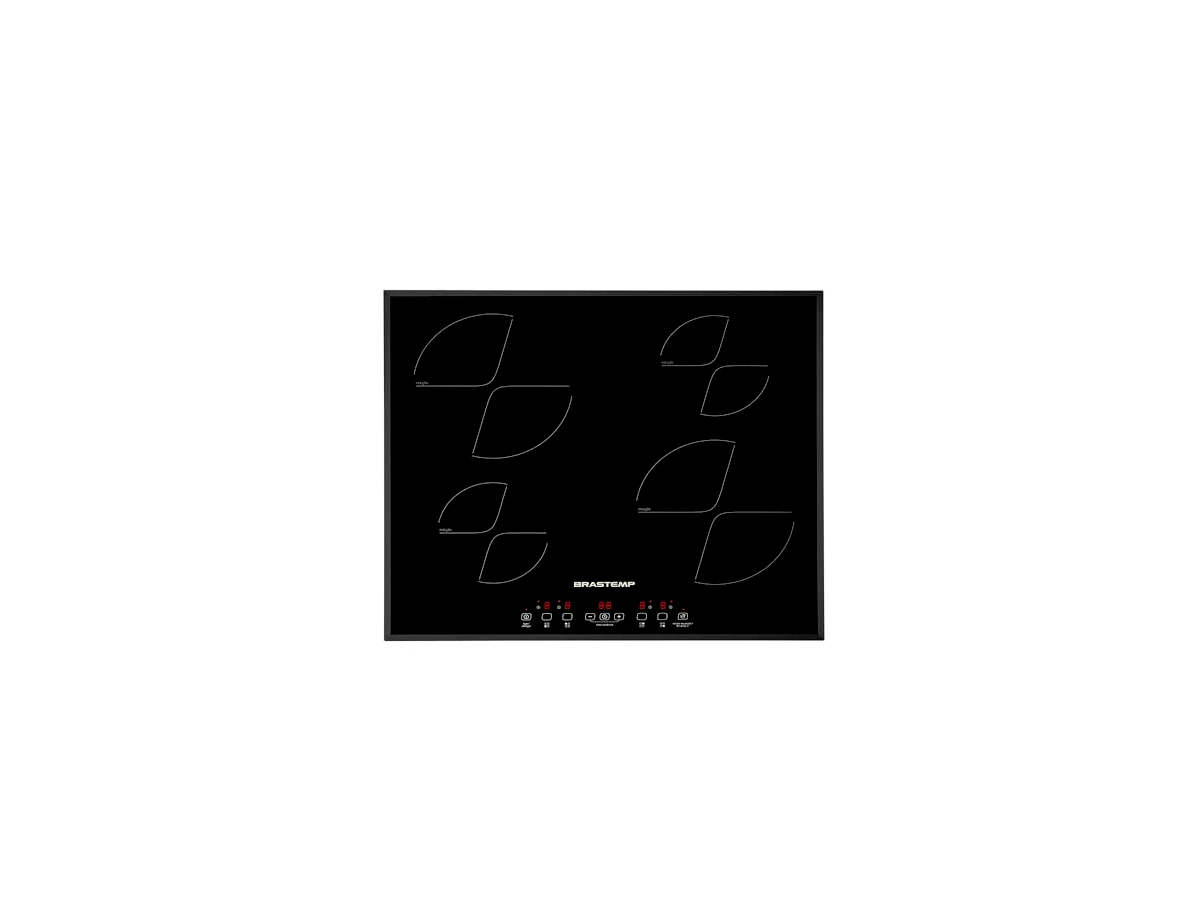 Revisão Cooktop de Indução Brastemp 4 Bocas Preto com Timer Touch (BDJ62AE): o melhor na distribuição de energia para uso intenso simultâneo