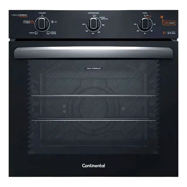 Revisão Forno Elétrico de Embutir Continental 80L OC8EM: O melhor custo-benefício honesto para o dia a dia