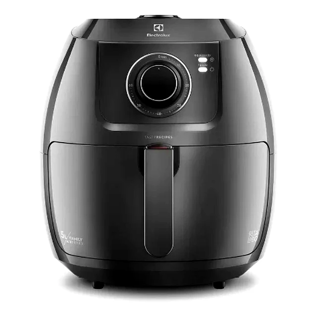 Revisão Fritadeira Air Fryer Electrolux 6,5L 1700W EAF50: A melhor opção de cesto largo para famílias numerosas
