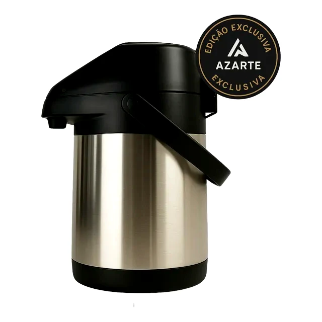 Revisão Garrafa Térmica Azarte 2,5L: a máquina de reter gelo para o tereré e acampamentos