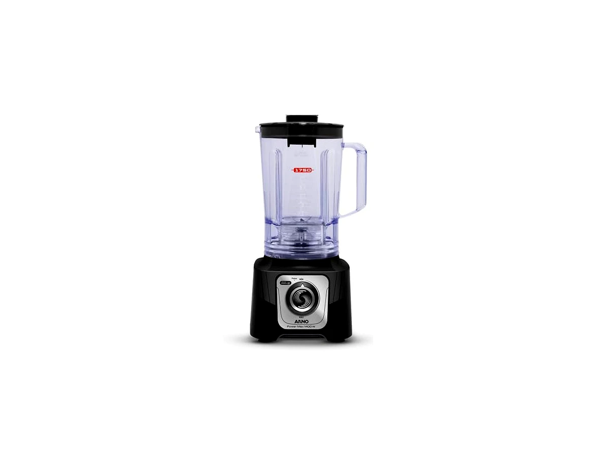 Revisão Liquidificador Arno Powermax 1400W LN65 Preto, com 6 Lâminas Powelix Pro, 3,1L de Capacidade, Tecnologia Comfort Control e Design Arno: precisão no controle e força bruta para famílias