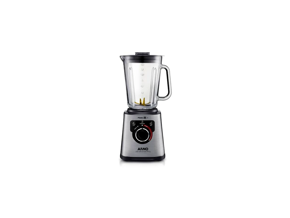 Revisão Liquidificador Arno Ultraforce Pro LN93, Copo de Vidro 1,75L, 1100W: estabilidade e segurança com o sistema de limpeza ágil
