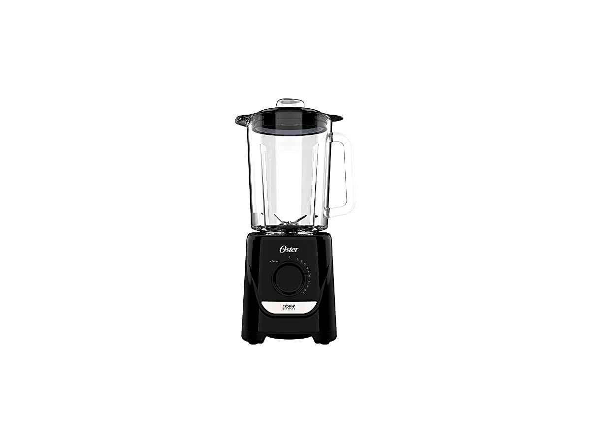 Revisão Liquidificador Oster OLIQ520 Power, Copo de Vidro 2,2L, 1250W: a melhor escolha para triturar gelo com conforto ergonômico