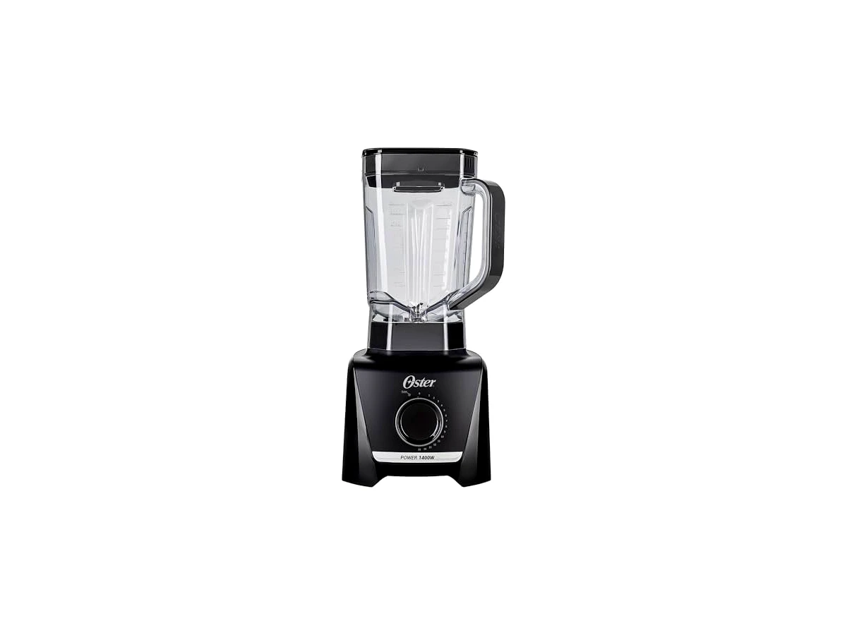 Revisão Liquidificador Oster 1400 Full OLIQ621 Preto e Inox 1400W Copo de Plástico 3,2L 15 Velocidades: o trator para receitas volumosas em família