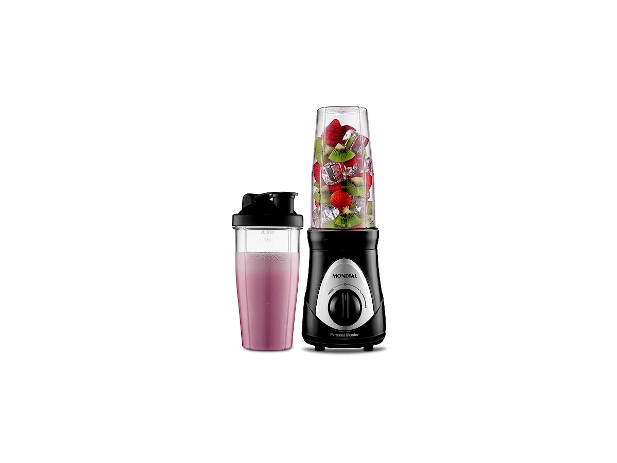 Revisão Mini Liquidificador Mondial Personal Blender DG-01 300W com 2 Copos de 750ml: a escolha certa para shakes grandes e hipercalóricos