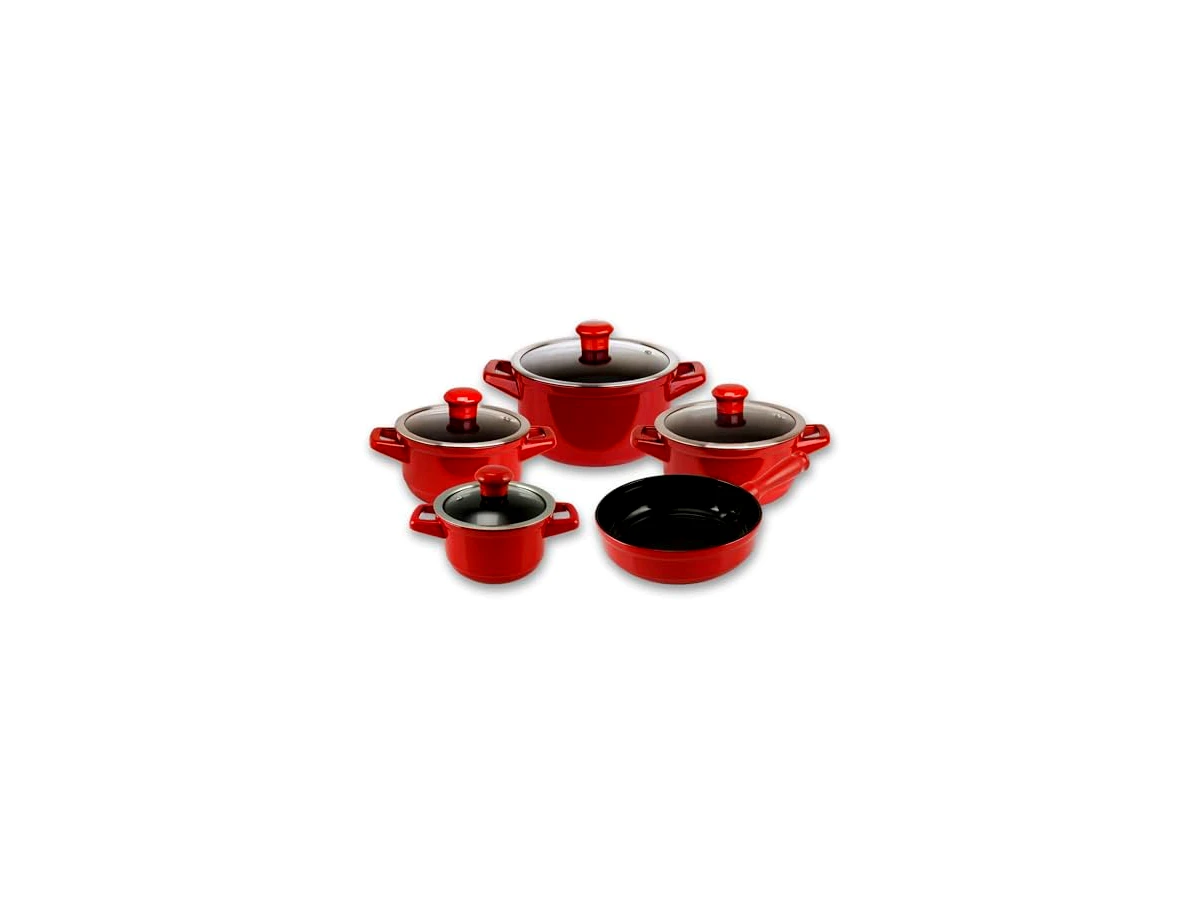 Revisão Conjunto de Panelas 100% Cerâmica Ceraflame Duo Smart Pomodoro 5 Peças: a escolha definitiva para durabilidade e saúde sem metais