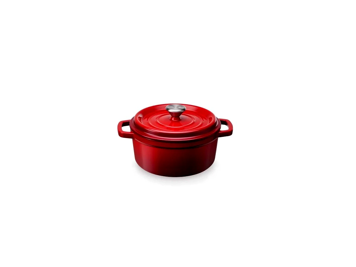 Revisão Caçarola de Ferro Fundido com Tampa Vermelha 26cm 4.8L: A melhor alternativa nacional de alto padrão