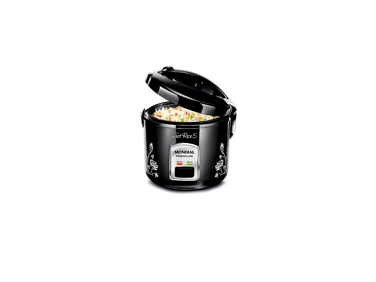 Revisão Panela Elétrica de Arroz Mondial Fast Rice 5 Premium Preto/Inox (NPE-08-5X): a melhor escolha para solteiros sem espaço na bancada
