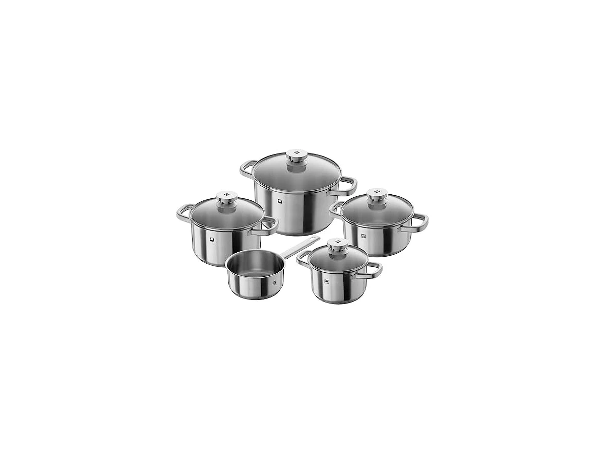 Revisão Jogo de Panelas Zwilling Joy Aço Inox Fundo Triplo 5 Peças (Ref: 64040-005): o máximo desempenho térmico sem ruídos