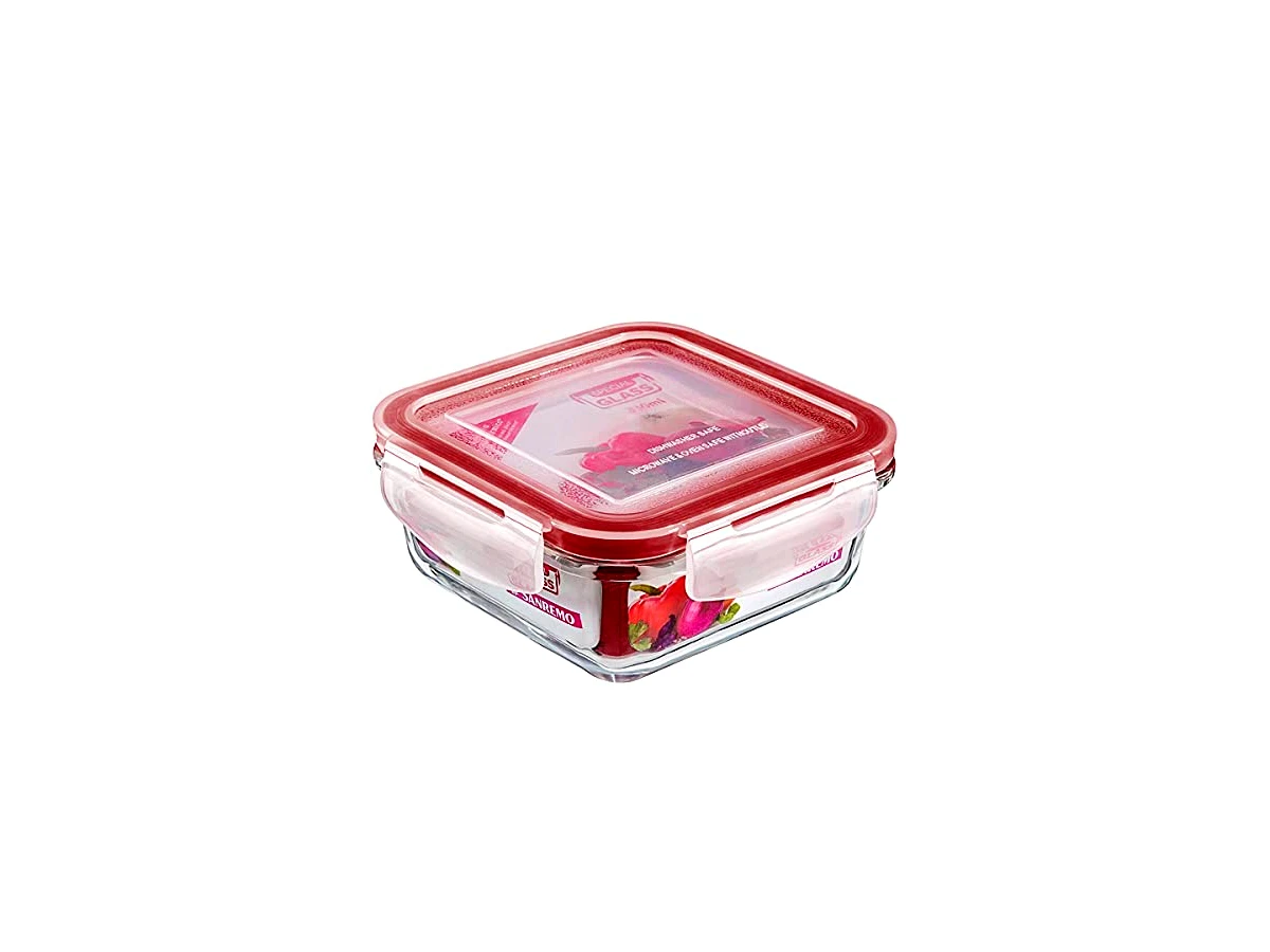 Revisão Pote Hermético de Vidro Quadrado Sanremo Special Glass 330ml (SR74): A escolha mais segura para caldos e papinhas