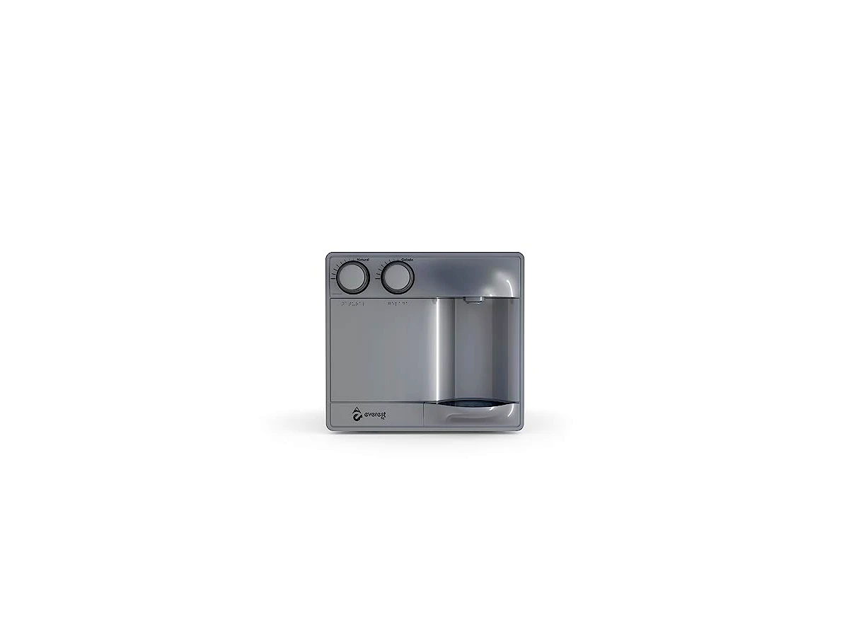 Revisão Purificador de Água Soft by Everest Fit Prata: potência de compressor em formato ultracompacto