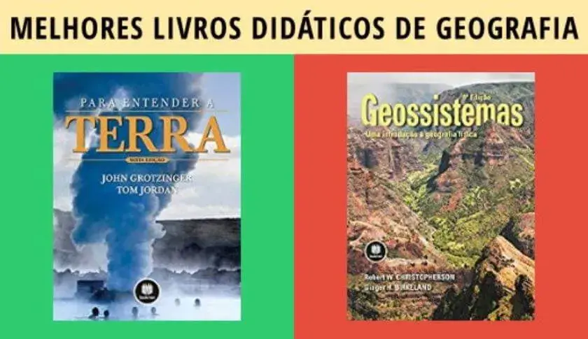 Os 5 melhores livros didáticos de geografia de 2022